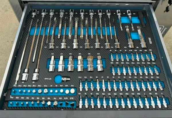 XXL Εργαλειοφόρος IF Tools Germany – 8 Συρταριών Πλήρως Εξοπλισμένος